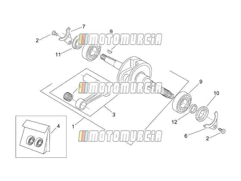 Motor » drijfstanggroep