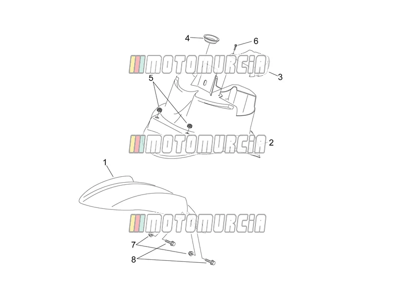 Front Body - Front Mudguard