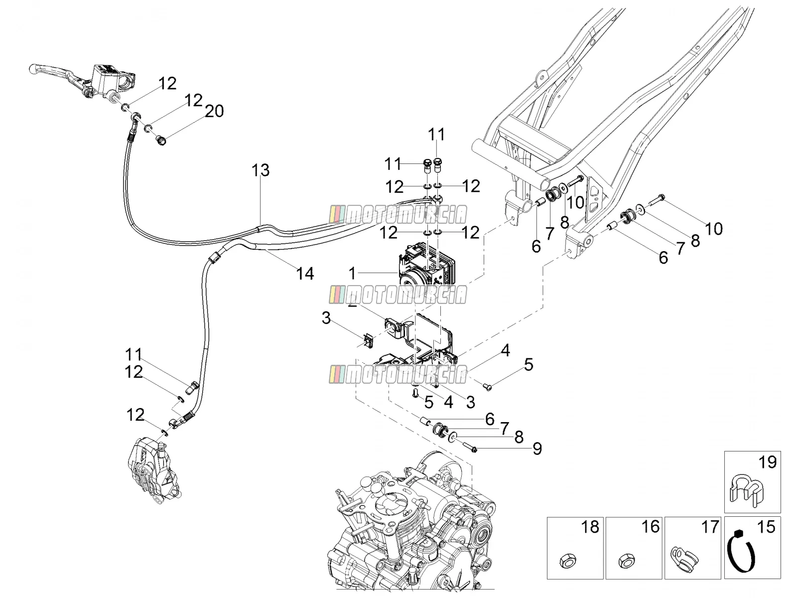 ABS-Bremssystem