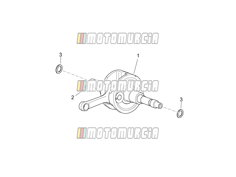 Motor » aandrijfas
