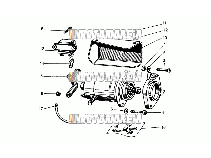 Bendix-startmotor