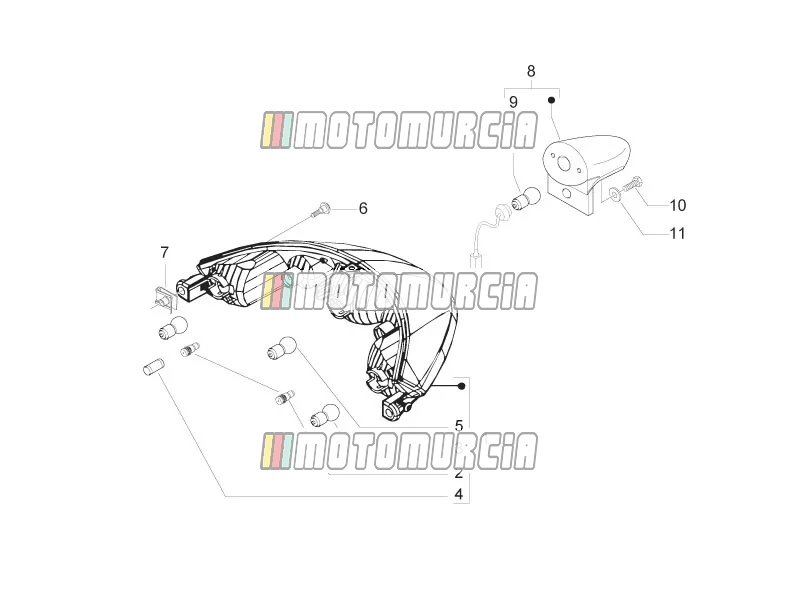 Rear Headlamps - Turn Signal Lamps