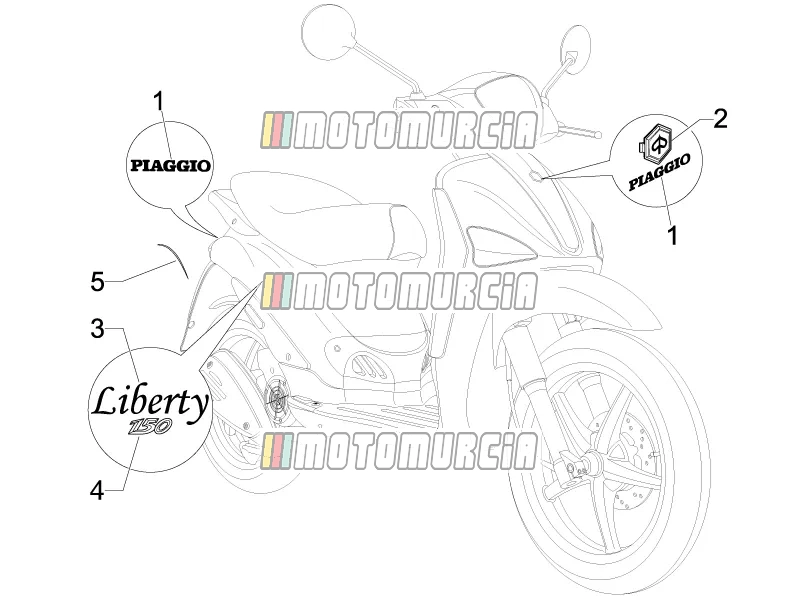 Platen - emblemen