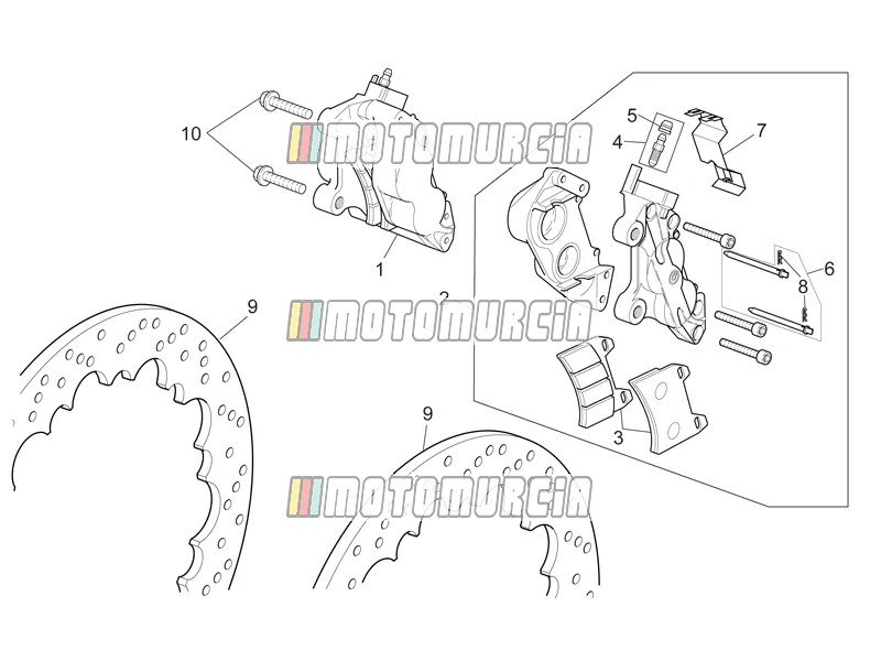 Front Brake Caliper