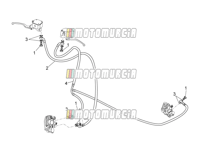 Frame » Front/rear Brake System
