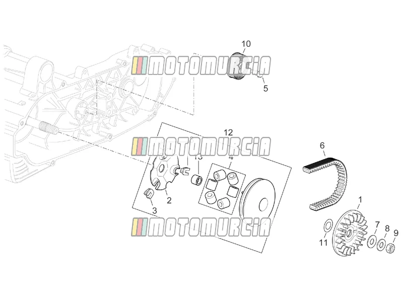 Moteur » transmission primaire