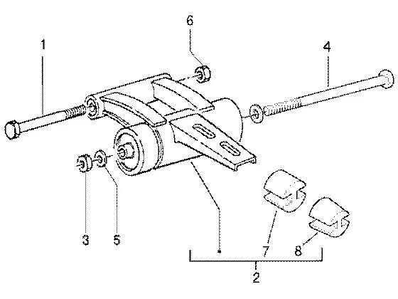 Bras oscillant