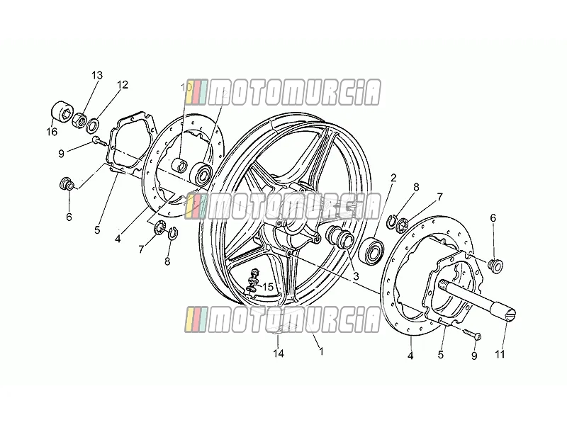 Roue avant