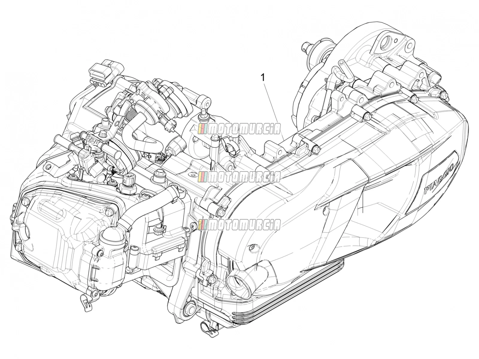 Motor, montage