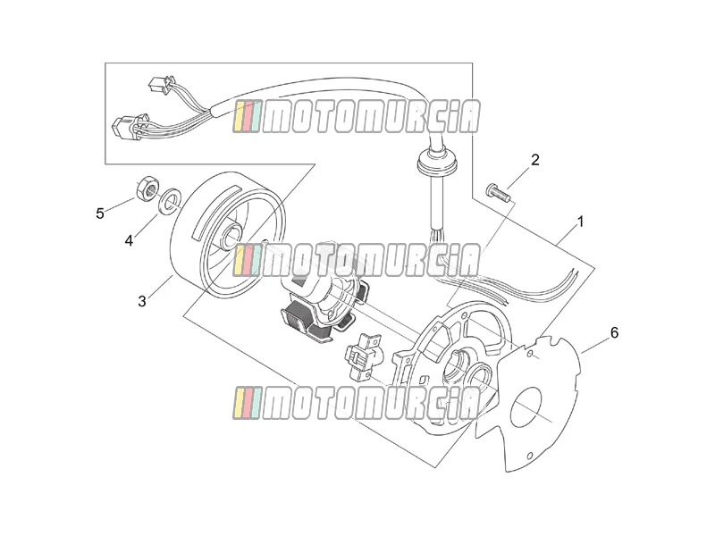 Motor »vliegwiel