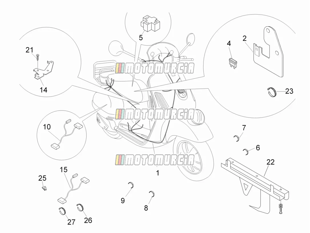 Faisceau de câbles principal