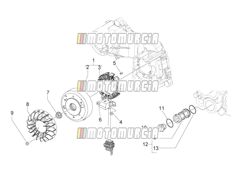 Moteur » ensemble magnéto cdi