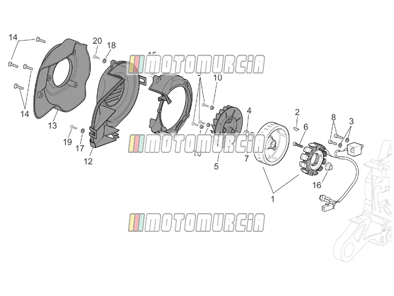 Motor »vliegwiel