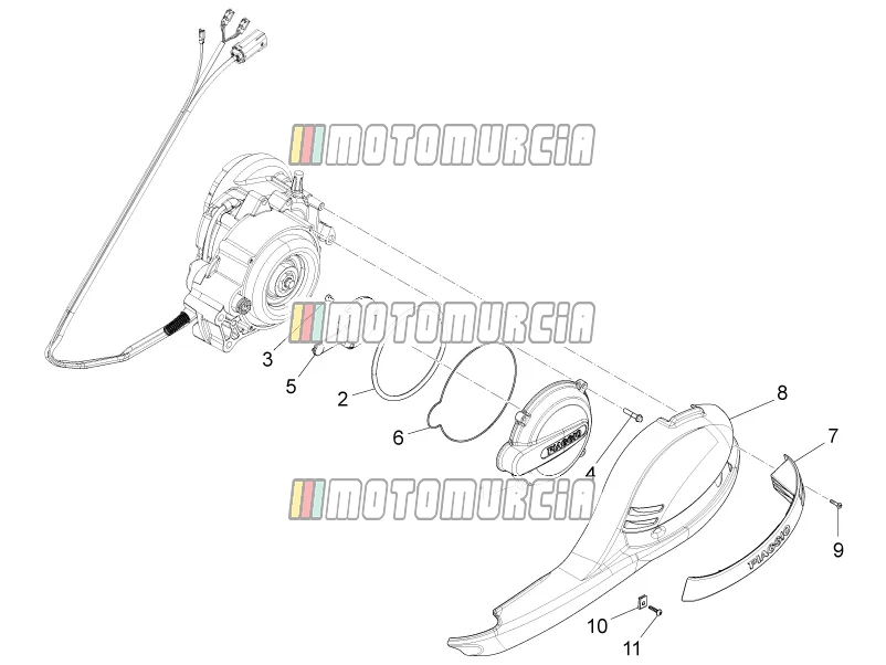 Crankcase Cover - Crankcase Cooling