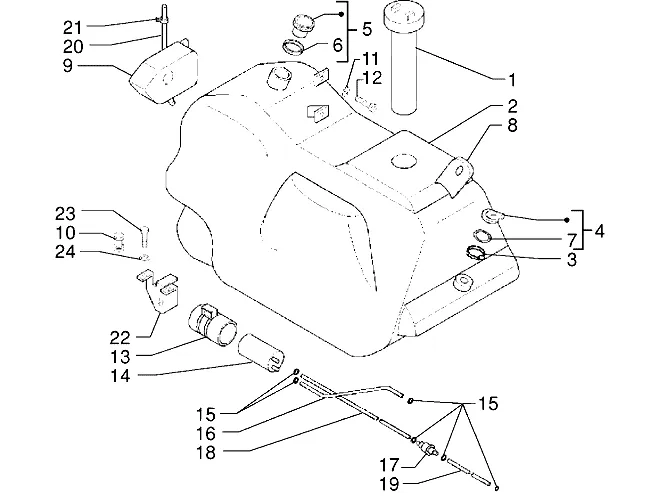 Brandstoftank