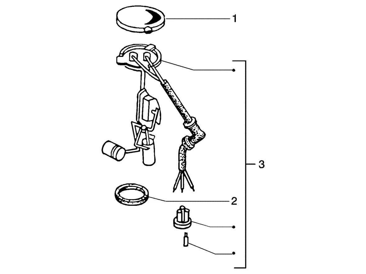 Brandstof niveaumeter
