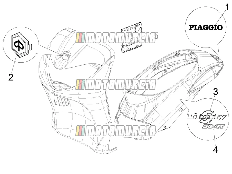 Platen - emblemen