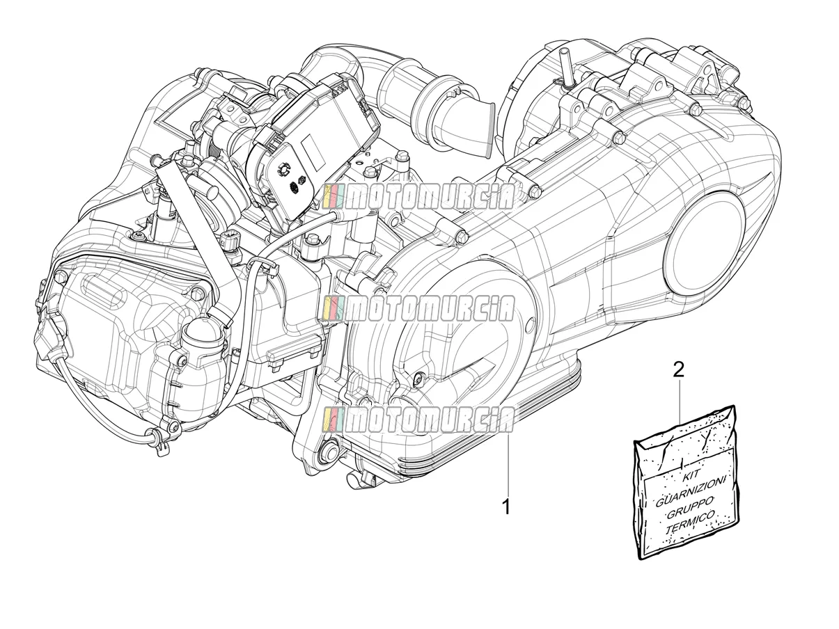 Motor montage