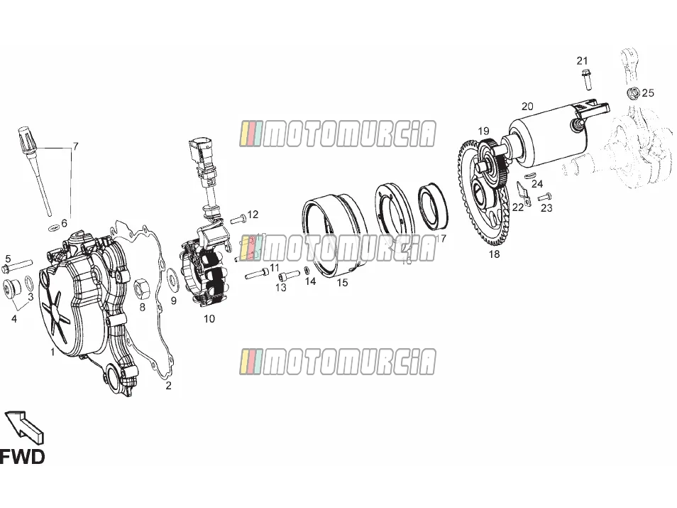 Cdi magneet assy