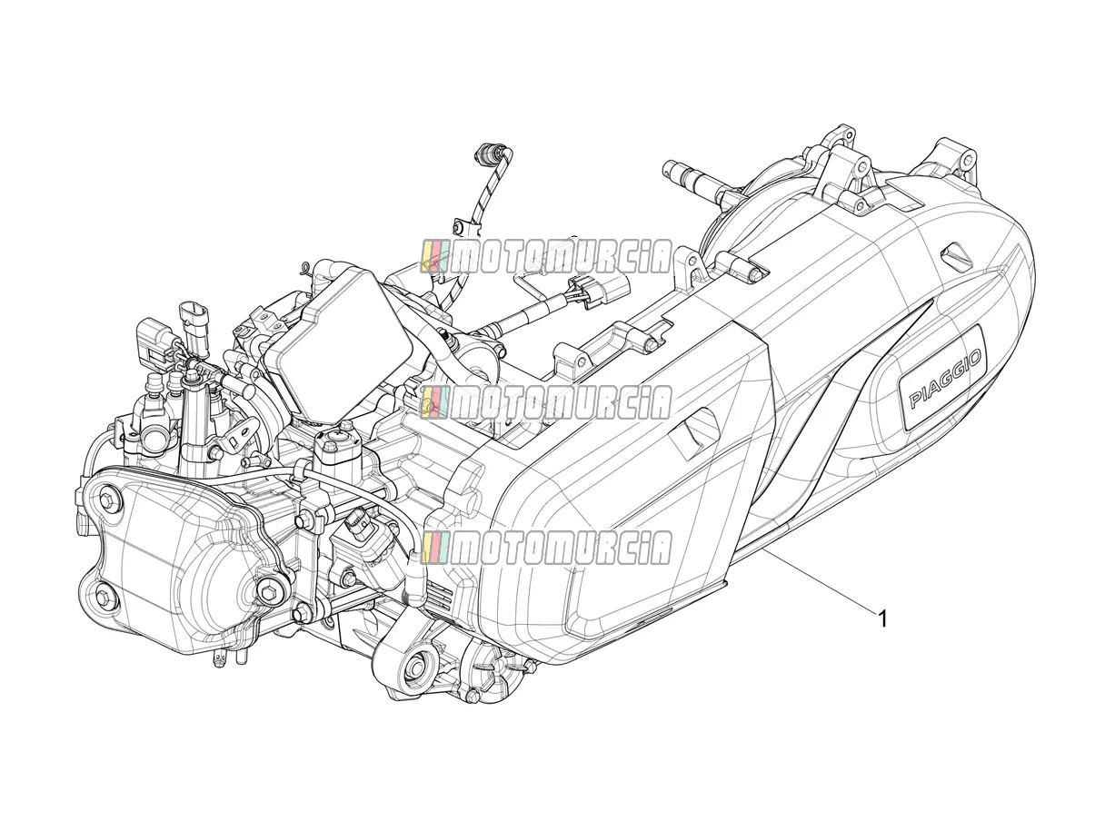 Motor montage