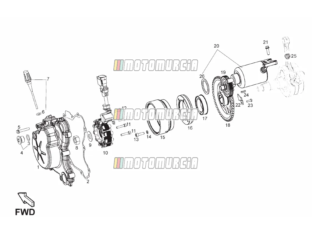 Cdi magneet assy