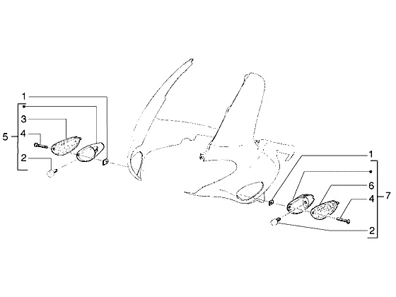 Front Direction Indicators