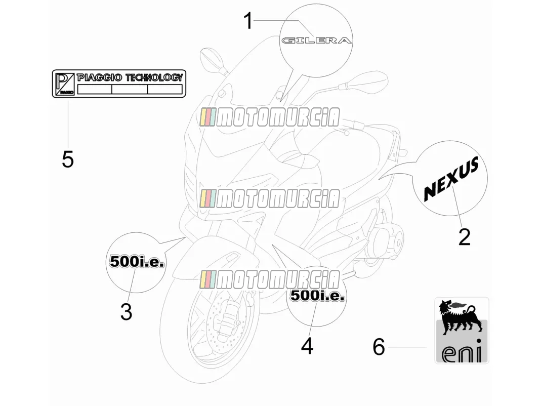 Platen - emblemen