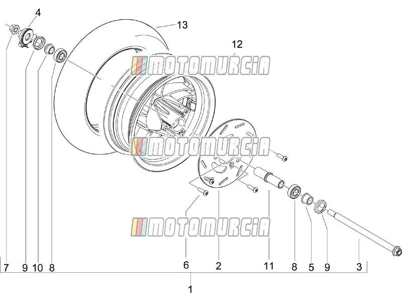 Roue avant
