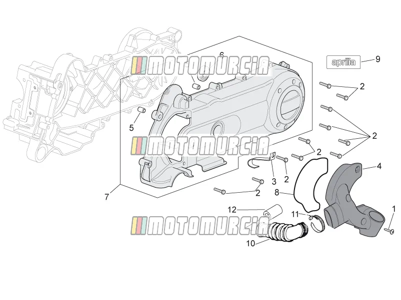 Motor »variatorkap
