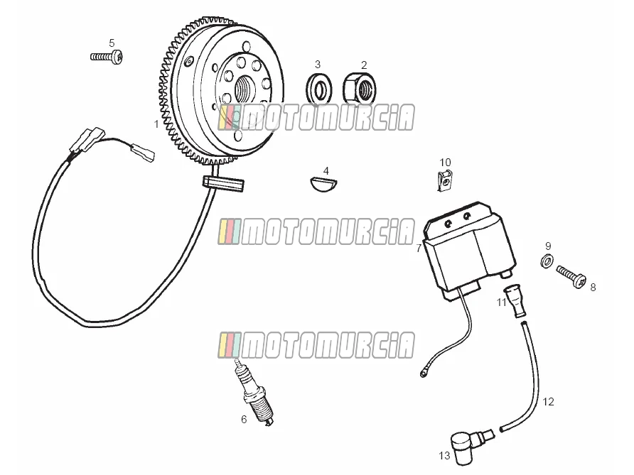 Cdi magneet assy