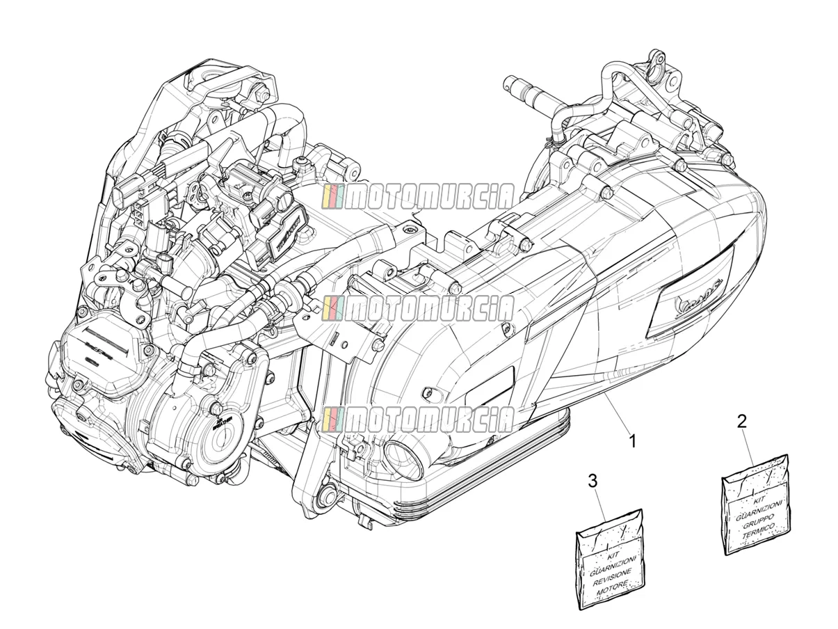 Motor, montage