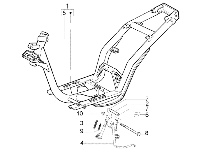 Chassis-centrale standaard