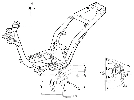 Chassis-centrale standaard