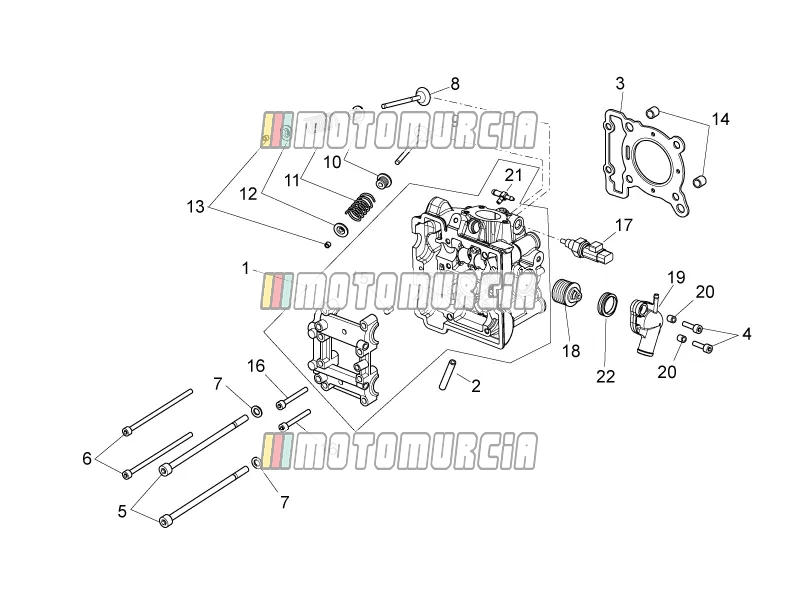 Motor » cilinderkop