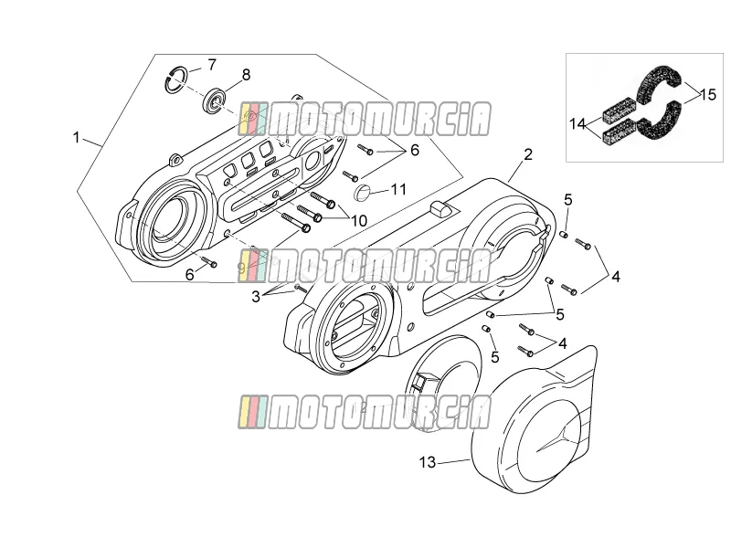 Motor kunststof