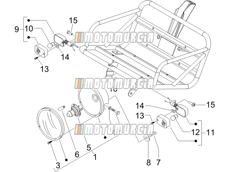 Phares avant - clignotants