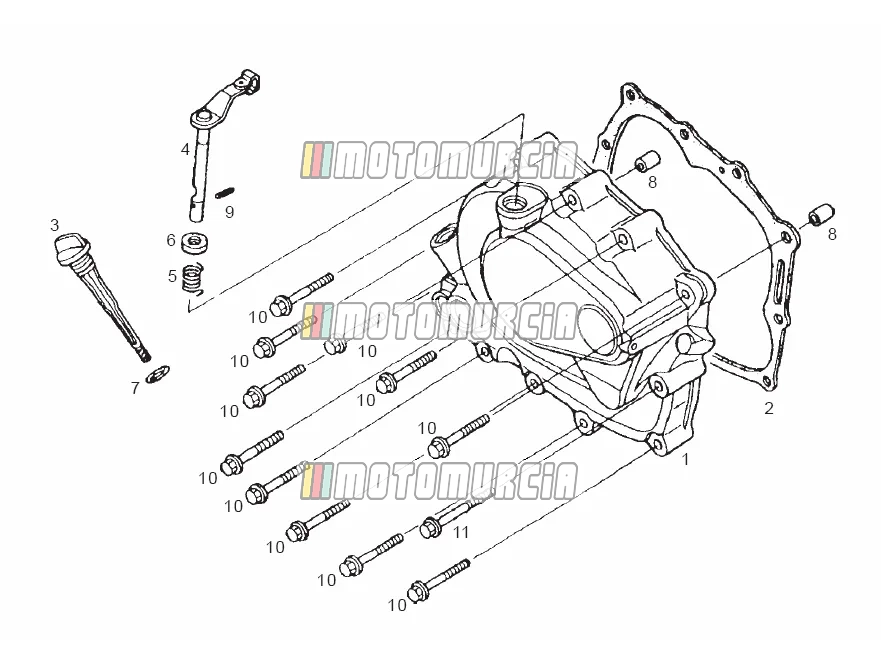 Variator Carter Cover