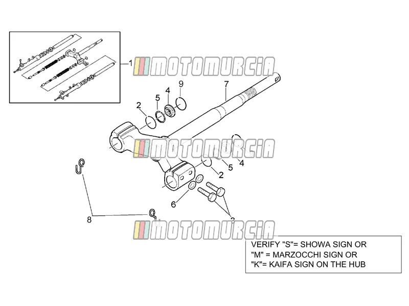 Front Fork - Stem Base