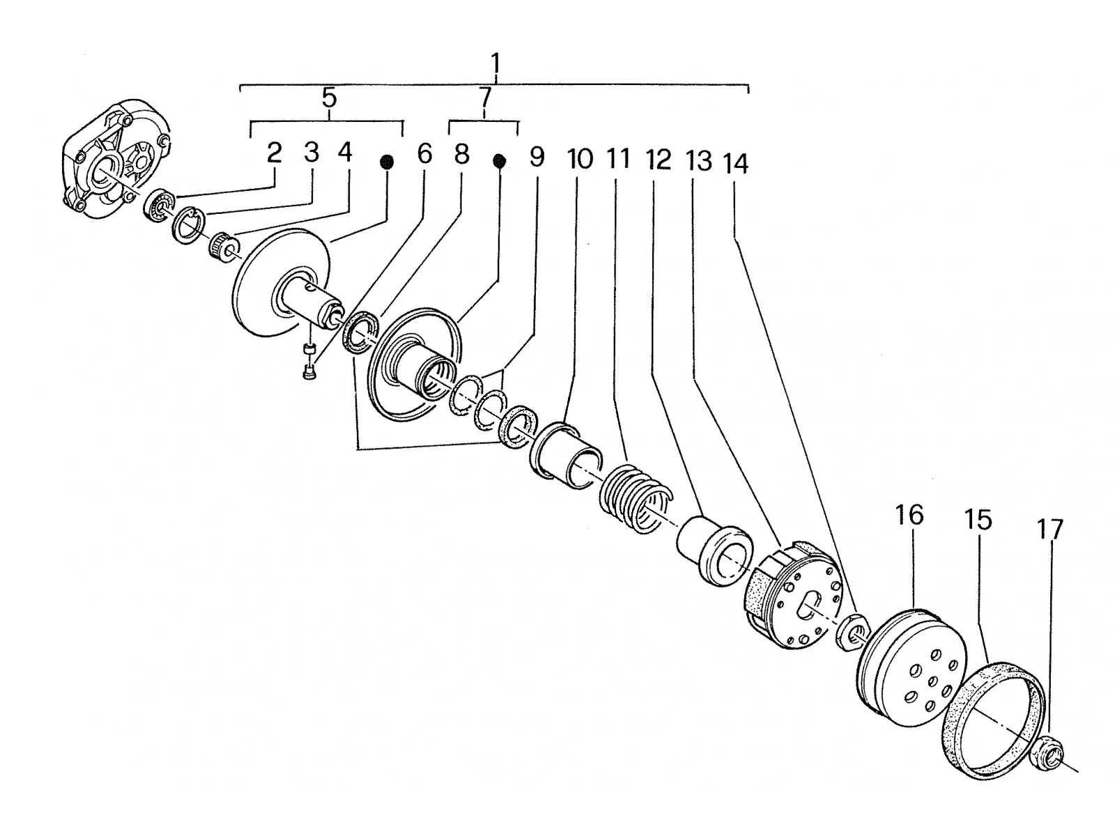 Driven Pulley Shaft