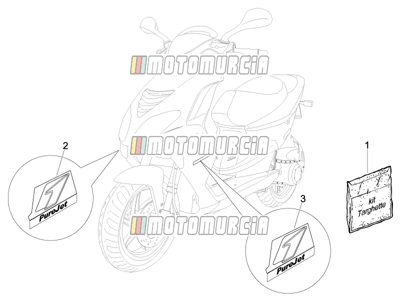 Platen - emblemen