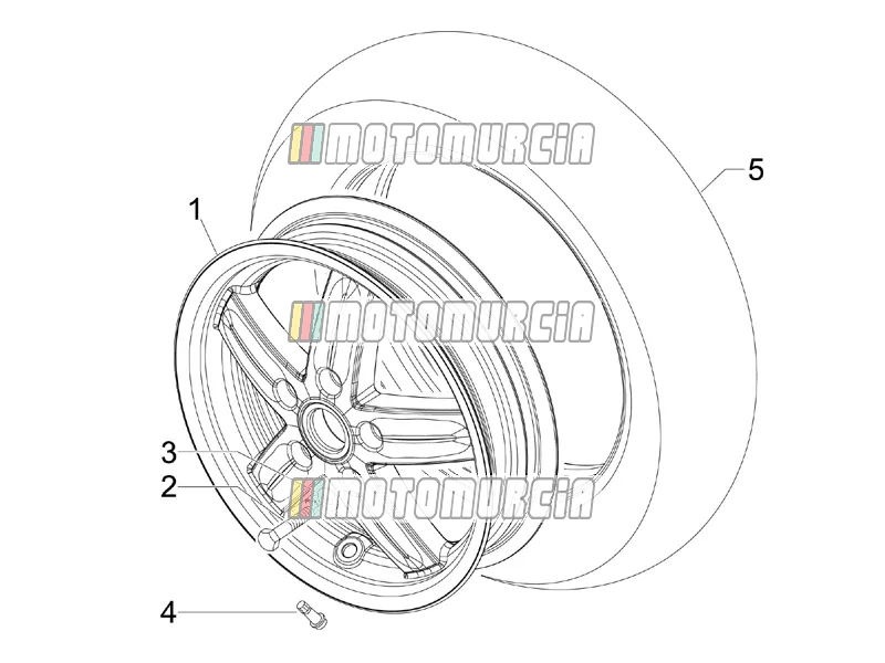 Roue avant