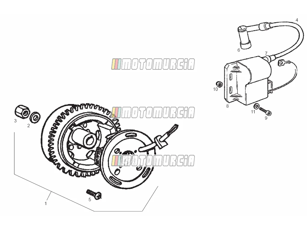 Cdi magneet assy
