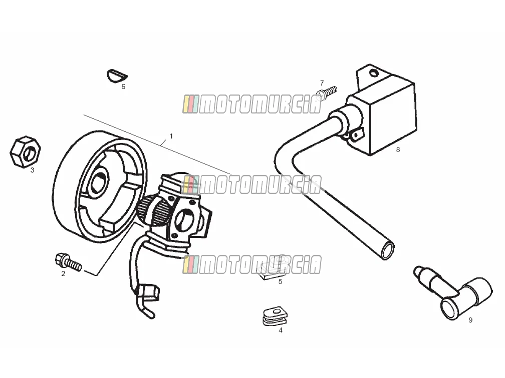 Cdi magneet assy