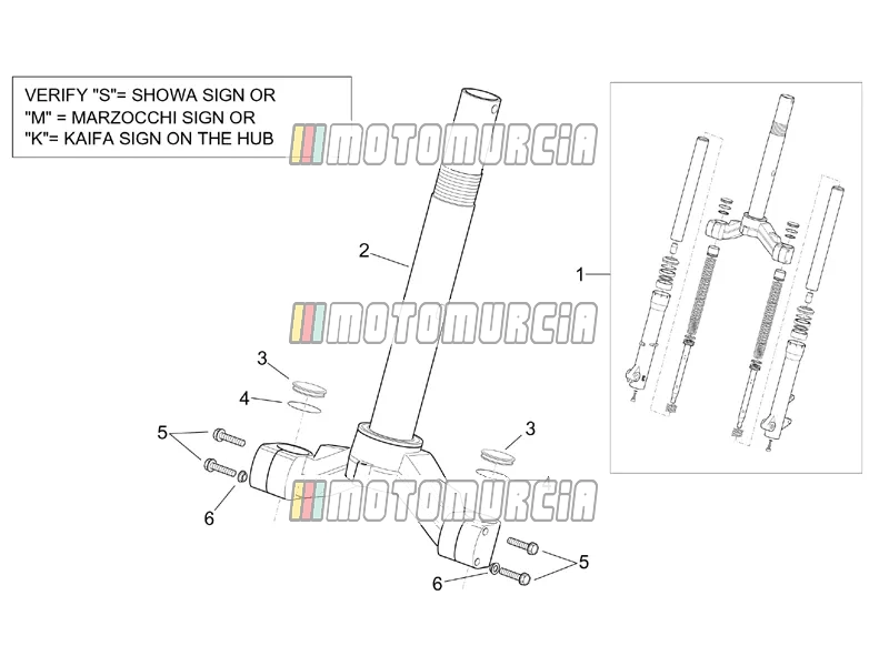Frame » Front Fork - Stem Base