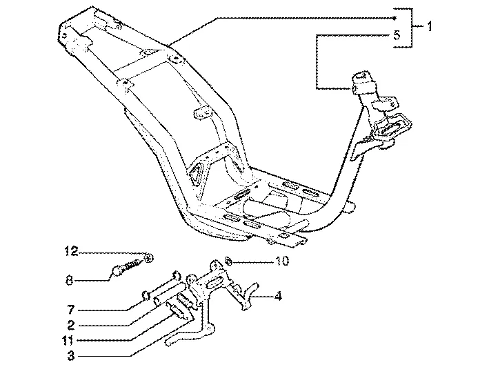 Chassis-centrale standaard