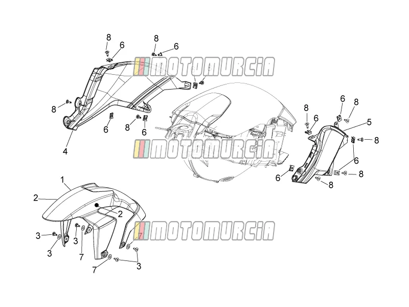 Front Body - Front Mudguard