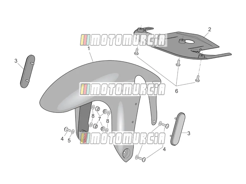 Front Body - Front Mudguard