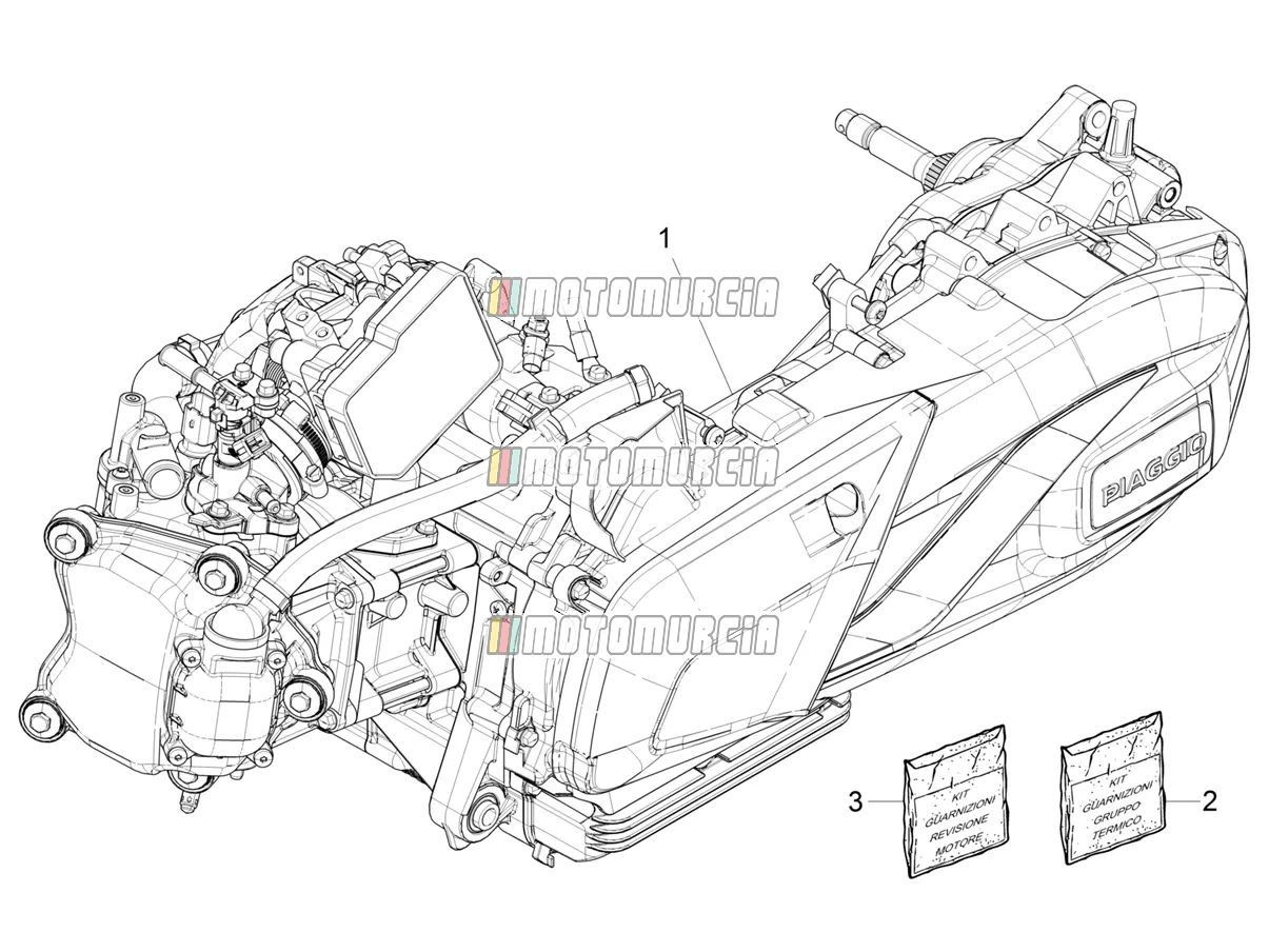 Motor montage
