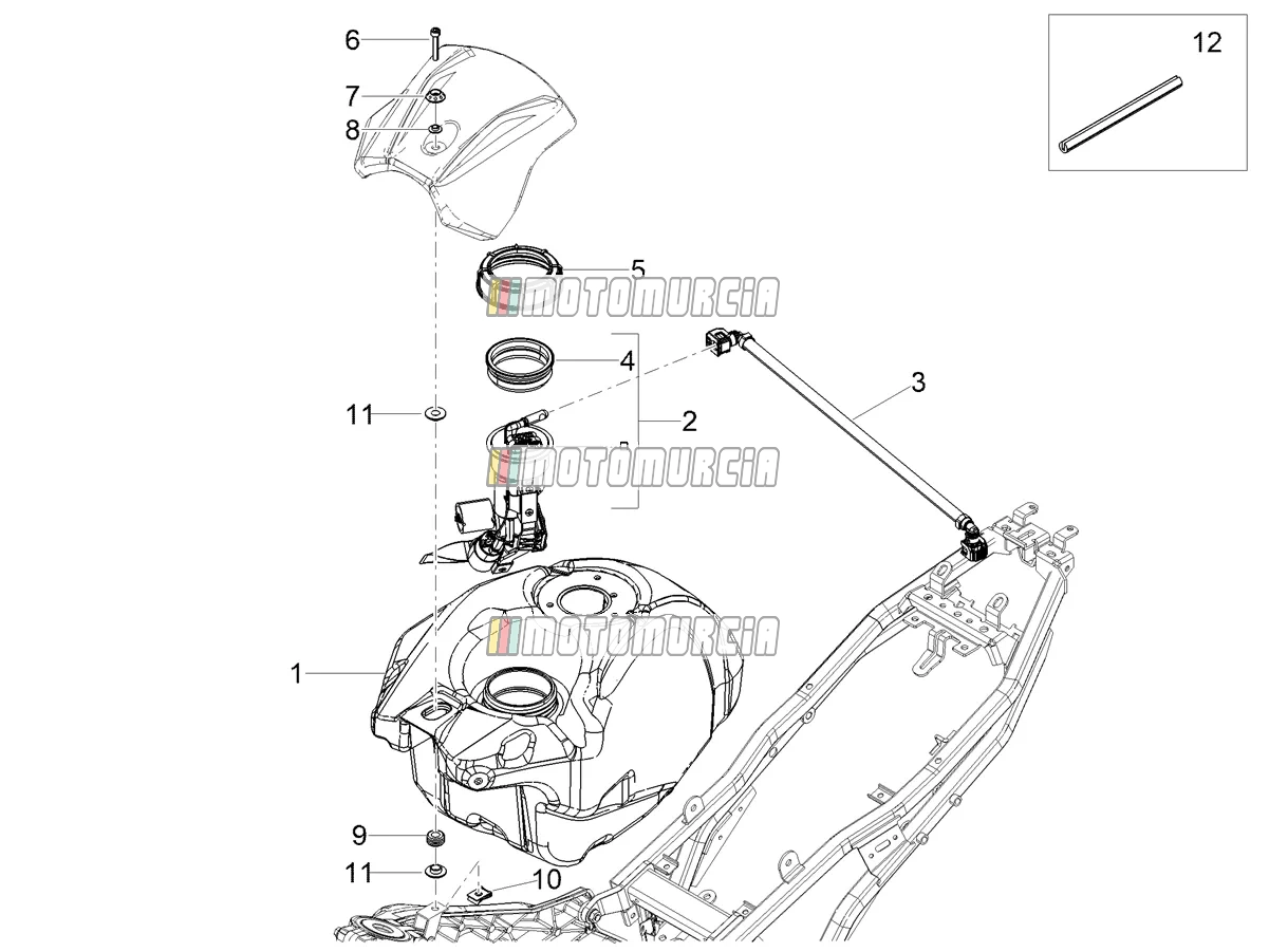 Brandstoftank