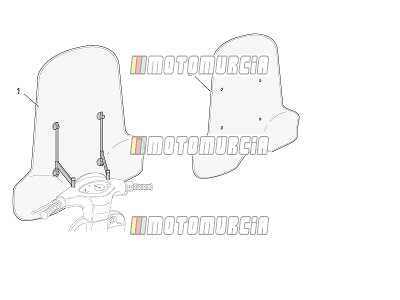 Accessoires » vlgs. - windschermen